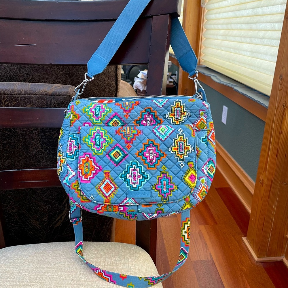 Vera Bradley Carson Crossbody - Painted Medallions